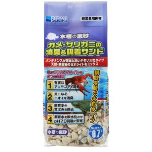 水作 水作 カメザリガニの消臭 吸着サンド 0.7L