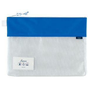 セキセイ sedia セキセイ AZ-2327-10 セグレスメッシュケースA4 ブルー