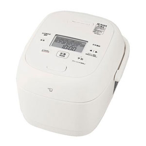 ZOJIRUSHI 象印 象印 NW-BB10-WA 豪熱大火力 圧力IH炊飯ジャー 5.5合炊き ホワイト
