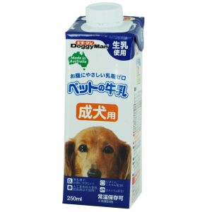 ドギーマンハヤシ DoggyMan ドギーマン ペットの牛乳 成犬用 250ml