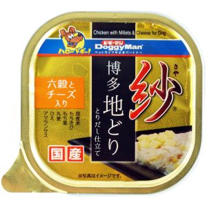 ドギーマンハヤシ DoggyMan ドギーマン 紗 博多地どり 六穀とチーズ入り 100g