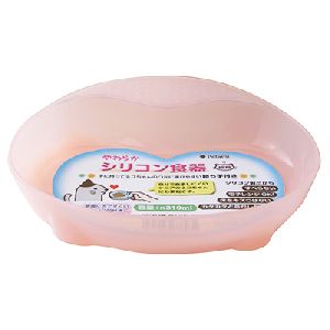 アースペット EARTH アースペット ペファミ やわらかシリコン食器 猫用 S ピンク