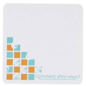 大黒工業 大黒工業 紙コースター 角 ショコラ 100枚入