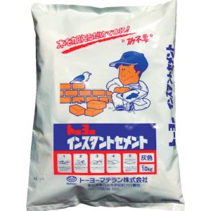 トーヨーマテラン MATERAN トーヨーマテラン 5162 インスタントセメント 灰 10kg  1個入
