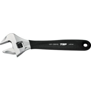 トップ工業 TOP トップ工業 HM-38MGBK ワークワイド ガタ無しモンキレンチ グリップ付