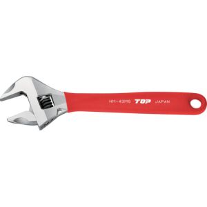 トップ工業 TOP トップ工業 HM-43MGR ワークワイド ガタ無しモンキレンチ グリップ付
