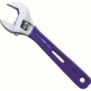 トップ工業 TOP トップ工業 HY-26G 薄型軽量ワイドモンキレンチ エコワイド 150mm グリップ付 TOP