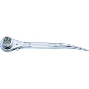 トップ工業 TOP トップ工業 SRM-17X19S ステンレスラチェットレンチ 17X19mm TOP