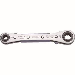 トップ工業 TOP トップ工業 PRW-1 4サイズ板ラチェットレンチ 5.5X7 6X8mm TOP