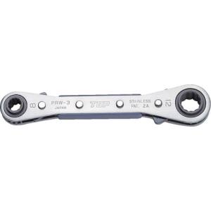 トップ工業 TOP トップ工業 PRW-6 4サイズ板ラチェットレンチ 13X17 19X21mm TOP