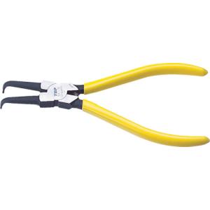 トップ工業 TOP トップ工業 HB-230 スナップリングプライヤ穴用曲爪 230mm 使用範囲32～80mm TOP