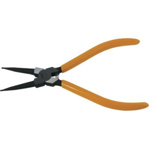 トップ工業 TOP トップ工業 HS-125 スナップリングプライヤ穴用直爪 125mm 使用範囲12～25mm TOP