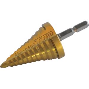 トップ工業 TOP トップ工業 ESD-630G 電動ドリル用ステップドリル 11段 6～30mm ゴールドタイプ TOP