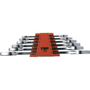 トップ工業 TOP トップ工業 L-6000 両口スパナ 6丁組スパナ ミリ TOP