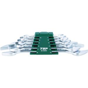 トップ工業 TOP トップ工業 SS-6000B 6丁組スパナ ISO Bセット TOP