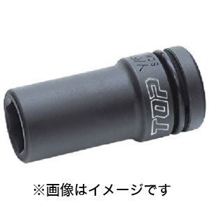 トップ工業 TOP トップ工業 PT-408L インパクト用 ディープソケット 差込角 12.7mm