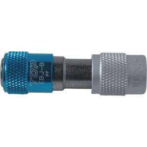 トップ工業 TOP トップ工業 EBJ-B ワンタッチビットジョイント 下穴錐用 ブルー TOP