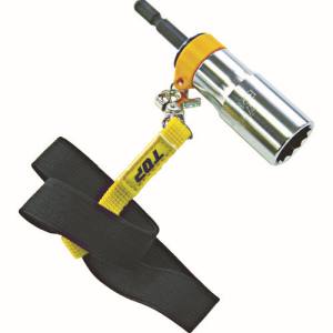 トップ工業 TOP トップ工業 ERB-17CS 電動ドリル用落下防止足場クランプソケット ストラップ付ハイキャッチ TOP