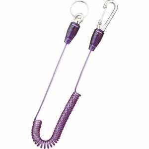 トップ工業 TOP トップ工業 SFC125VH スリムセーフティコード ステンレスワイヤー バイオレット TOP