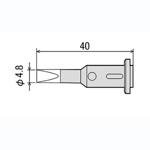太洋電機 グット goot グット GP-501RT-4.8D 替こて先 GP-501用 goot 太洋電機