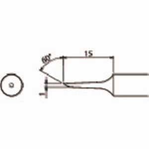 太洋電機 グット goot グット PX-60RT-1C 替こて先 RX7/PX5 6/CXR3 4系用 goot 太洋電機