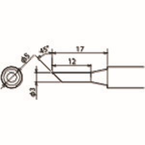 太洋電機 グット goot グット PX-60RT-3C 替こて先 RX7/PX5 6/CXR3 4系用 goot 太洋電機