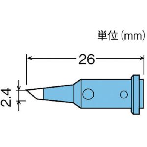 太洋電機 グット goot グット GP-510RT-2.4C 替こて先 GP-510用 goot 太洋電機