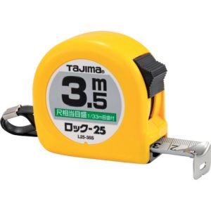タジマ TAJIMA タジマ L2535SBL ロック-25 3.5m 尺相当目盛付 ブリスター