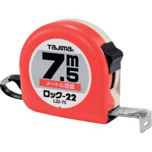 タジマ TAJIMA タジマ L22-75BL ロック-22 7.5m メートル目盛 ブリスター