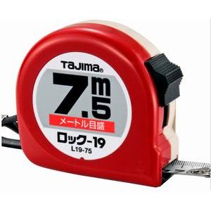 タジマ TAJIMA タジマ L19-75 ロック19-7.5m メートル目盛/紙函