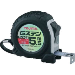 タジマ TAJIMA タジマ GSL2255BL Gステンロック-22 5.5m メートル目盛