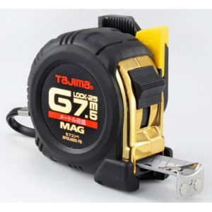 タジマ TAJIMA タジマ SFGLM25-75BL セフコンベ Gロックマグ爪25 7.5m メートル目盛