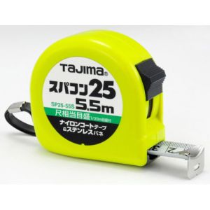 タジマ TAJIMA タジマ SP2555SB スパコン25 5.5m 尺相当目盛付