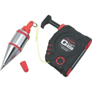 タジマ TAJIMA タジマ PCG-B400R パーフェクト キャッチG450 クイックブラ付4.5m/赤