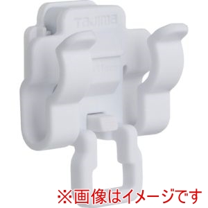 タジマ TAJIMA タジマ HASFPW ヘルメット セフメット用セフペンホルダー 1本差し ホワイト