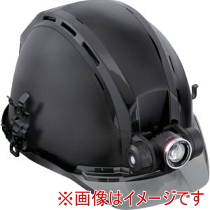 タジマ TAJIMA タジマ HSMBA1 ヘルメット セフメット セフ取付溝付ヘルメット アドバンスセット KJM ファン付 マットブラック