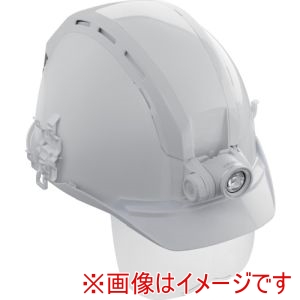 タジマ TAJIMA タジマ HSWSA1 ヘルメット セフメット セフ取付溝付ヘルメット アドバンスセット KJS ファン付 ホワイト シールド付
