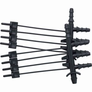 タカギ takagi タカギ GKJ112 4mmジ ョイント 4分岐 2個入