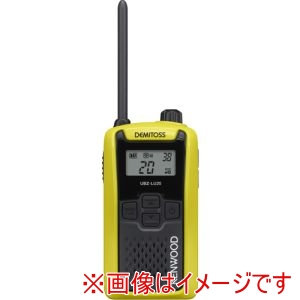 JVCケンウッド KENWOOD JVCケンウッド UBZ-LU20Y 特定小電力トランシーバー 交互通話 DEMITOSS イエロー