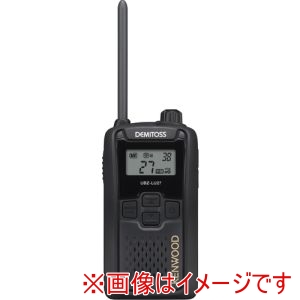 JVCケンウッド KENWOOD JVCケンウッド UBZ-LU27 特定小電力トランシーバー 交互 中継対応 DEMITOSS ブラック