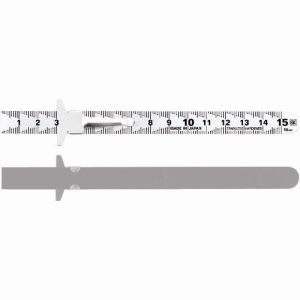 新潟精機 SK SK SVC-15KD クリップスケール快段目盛 15cm 新潟精機