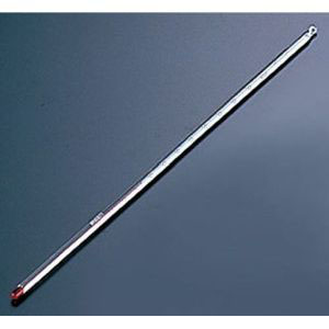 日本計量器工業 ガラス棒状温度計 アルコール -20～ +50℃ BOV13001