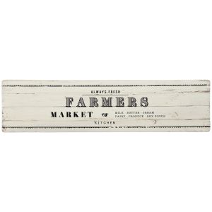 ベストコ BESTOCO ベストコ キッチンマット 45×180cm ファーマーズマーケット ホワイト さらっと拭ける ぷにぷに触感 ND-9864