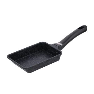 ベストコ BESTOCO ベストコ ミニ 卵焼き器 9×14.5cm エッグパン ガス火専用 ダイヤモンドコート マーブル ND-3523 イージーライト ネオ