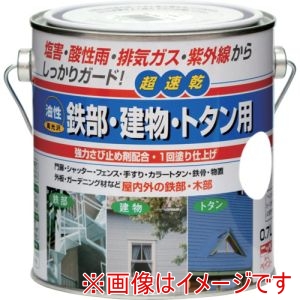 ニッぺ ニッぺ HUB101-0.7 油性鉄部･建物･トタン用 0.7L ホワイト