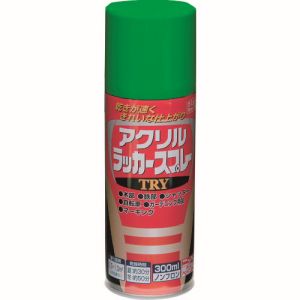 ニッぺ ニッぺ 4976124253713 アクリルラッカースプレーTRY 300ml グリーン 222T012-300