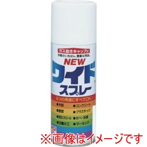 ニッぺ ニッぺ HSJ507-300 ニューワイドスプレー 300ml つやなしクリヤー