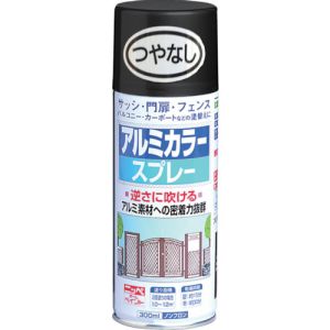 ニッぺ ニッぺ HTE103-300 アルミカラースプレー 300ml つやなしブラック