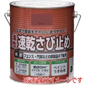 ニッぺ ニッぺ ニュー油性速乾さび止め 2kg 赤さび HY108-2