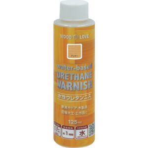 ニッぺ ニッぺ 00N026-125 水性ウレタンニス 125ml クリヤー 3